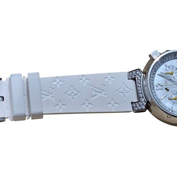 Louis Vuitton Diamond Tambour Lovely Cup 34mm Ladies Watch - Picture 4 of 10